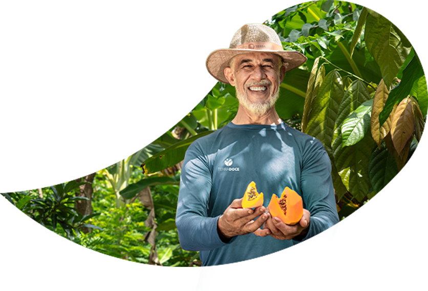 Sérgio, produtor do Terra Doce